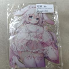 桃豆こまもち 複製色紙 お団子うさぎちゃん おまけ付 桃豆こまもち おだんごうさぎアクリルフィギュア - メルカリ