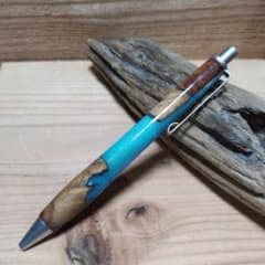 花梨瘤 木軸ペン ウッドレジン 木製ペン - メルカリ