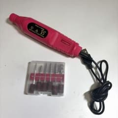 ネイルマシン 電動ネイルケアセット ピンクのサムネイル