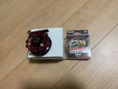 落とし技 72 落とし込みリール サンライン道糸セット - メルカリ