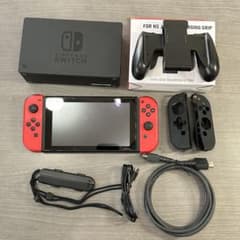 動作確認済】新型 Nintendo Switch 本体セット レッド 欠品あり - メルカリ