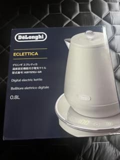 De'Longhi エクレティカ温度設定機能付き電気ケトルKBY1210J-GR - メルカリ