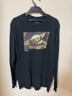 STAR WARS GROGU 長袖Tシャツ ブラックのサムネイル