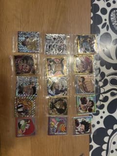 アニメキャラクター ホログラムステッカー 15枚セットのサムネイル