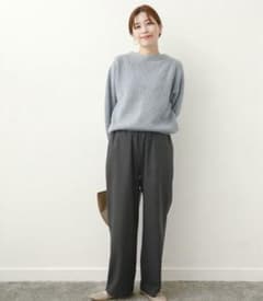 URBAN RESEARCH DOORS 裏起毛ストレートイージーパンツのサムネイル