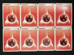 炎エネルギー8枚セット　2003 ポケモンカードのサムネイル