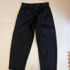 UNIQLO C バレルパンツ ブラック BLACKのサムネイル