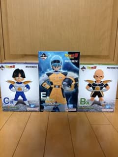 一番くじ ドラゴンボール クリリン 悟飯 ブルマ フィギュア 3体セット