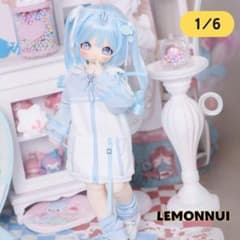 12/10まで【新品】　ドール服　水色天使ジャージ　ディーラー様製　mdd服 ディーラー様製 MDD ジャージメイド 1/4サイズ ブルー - メルカリ