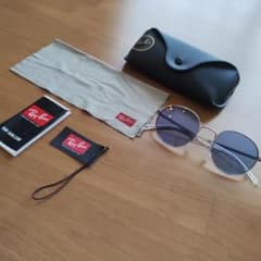 最終値下げ！Ray-Ban レイバン サングラス RB3681 シルバー ブルーのサムネイル