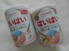 WAKODO 和光堂 はいはい 4缶　明治ほほえみ らくらくミルク 12缶セット 新品！和光堂レーベンスミルク はいはい2缶＋明治ほほえみ らくらく