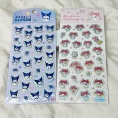 サンリオ ぷくっとシール クロミ マイメロディ 2枚セットのサムネイル