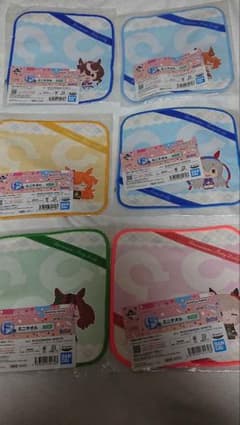 말 딸 이치 반 쿠지 미니 타월 마이크로 화이버 타월