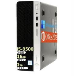 HP ProDesk 400 G6 SFF i5-9500/16GB/1TBのサムネイル