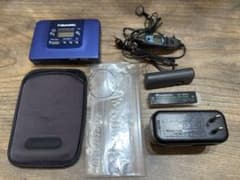 Panasonic RQ-SX22V ブルー ベルト交換済（予備ベルトも同梱） Panasonic RQ-SX22V ブルー ベルト交換済（予備ベルトも同梱） - メルカリ