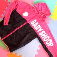 値下げ1555~1333円♪ベイビーシュープ＊ナイロンパーカーのサムネイル