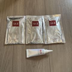 SK-II フェイシャルトリートメントマスク3枚+美容液のサムネイル