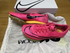 値下げ。NIKE AIR Zoom Max Fly 右足パンク①のサムネイル