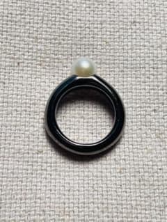 PLOW /Pearl リング (Sphere Ring black) - メルカリ