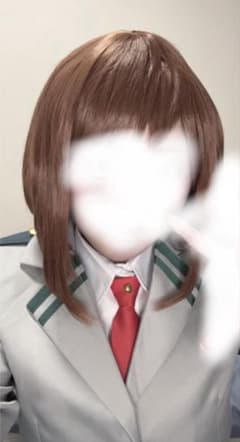 僕のヒーローアカデミア 雄英高校制服 コスプレ衣装 麗日お茶子ウィッグ付きのサムネイル