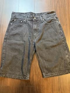 Levi's 469 デニムショートパンツ ブラック W30のサムネイル