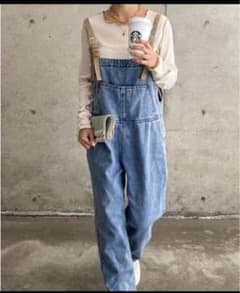 ISOOK デニム サロペットのサムネイル