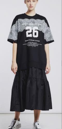 DOUBLE STANDARD CLOTHING Sov. ワンピース　半袖 DOUBLE STANDARD CLOTHING 半袖ワンピース 38 - メルカリ