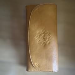 box 21 長財布 キャメル レザー フラップ式のサムネイル