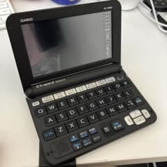 超美品】電子辞書 EX-word DATAPlus 10 ブラック Casio - メルカリ