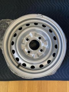 日産 NV200 バネット 純正鉄チンホイール 4本セット【新品・未装着品】 激安 4本セット】日産 NV200バネット 純正 スチール 鉄ホイール