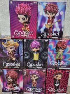 hide Qposket vol.1～8 メタリックカラー8体セット+おまけ - メルカリ