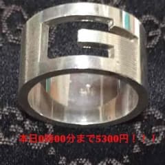 【本日まで 】GUCCI グッチ指輪 シルバーリングのサムネイル