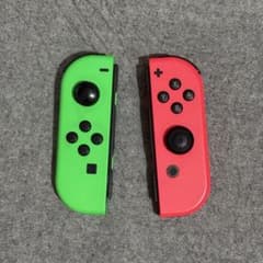 「動作確認済み」Nintendo Switch Joy-Con ネオングリーンのサムネイル