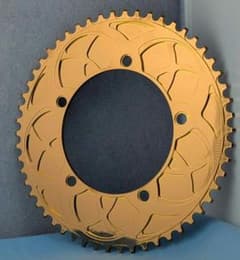 Bolany ナローワイドチェーンリング ローズゴールド PCD130 54T - メルカリ