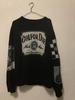 Mark&Lona GOLF FOR DIE ブラック トレーナー - メルカリ