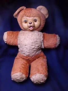 ヴィンテージ　1950年代　米国　Expert Toy　ラバーフェイスベア　貴重 ヴィンテージ 1950年代 米国 Expert Toy ラバーフェイスベア 貴重