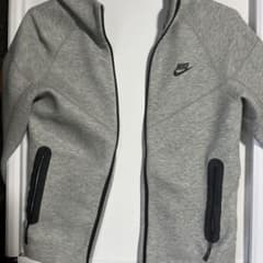 NIKE テックフリース フルジップパーカー グレーのサムネイル