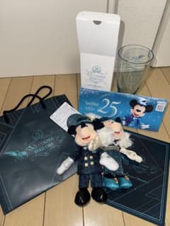ディズニーシー25周年 ジュビリーガラ ぬいぐるみバッジ SSコロンビア