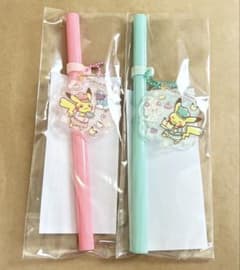 ピカチュウスイーツ ストローチャームのサムネイル