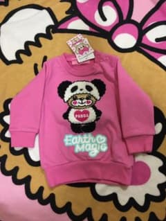 新品★アースマジック ８０ パンダトレーナー ピンクのサムネイル