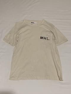 MHL. ポケット付きTシャツ L ベージュのサムネイル