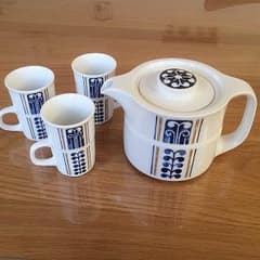 ノリタケ moritake ポット カップ セット 北欧風のサムネイル
