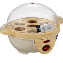 【新品・未使用】ソレイユ SOLEIL 電気ゆでたまご器のサムネイル