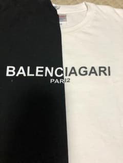 パロディTシャツBALENCIAGARI白黒各サイズのサムネイル