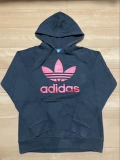 adidas ダークブルー パーカー Mのサムネイル