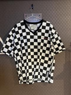 California Line チェッカーフラッグ Vネック Tシャツのサムネイル