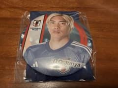 サッカー　日本代表　2022年　缶バッジ　SAMURAI BLUE 伊東純也　④のサムネイル