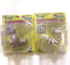 ポケモン オタチ & オオタチぬいぐるみ 初期 初代 TOMY 2セット TOMY モンスターコレクション モンコレ ポケモン オタチ オオタチ 初期