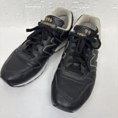 New Balance CM996HB2 オールレザー ブラック 996 27㎝のサムネイル