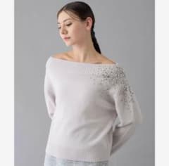 新品 2024 アナイ スノーフレーク プルオーバー ライトグレー